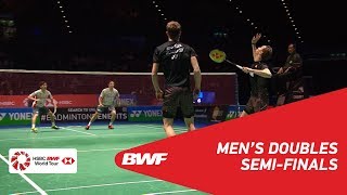 【Video】Mathias BOE・Carsten MOGENSEN VS Hiroyuki ENDO・Yuta WATANABE, bán kết YONEX Tất cả tuyển Anh mở 2018