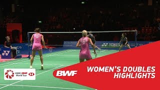 【Video】Ayako SAKURAMOTO・Yukiko TAKAHATA VS Gabriela STOEVA・Stefani STOEVA, chung kết YONEX Swiss Open 2018