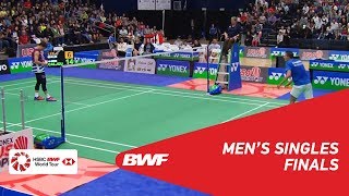 【Video】LEE Dong Keun VS Mark CALJOUW, chung kết 2018 YONEX US Open