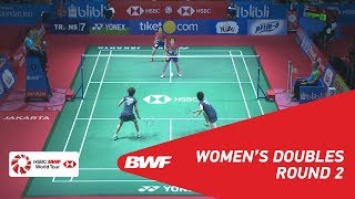 【Video】Yuki FUKUSHIMA・Sayaka HIROTA VS Vivian HOO・YAP Cheng Wen, vòng 16 BLIBLI Indonesia Mở 2018