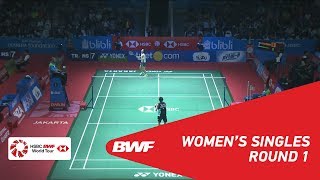【Video】TAI Tzu Ying VS Saena KAWAKAMI, vòng 32 BLIBLI Indonesia Mở 2018