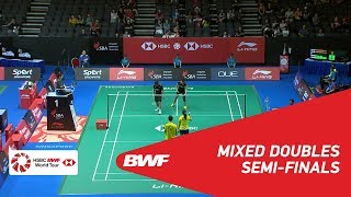 【Video】GOH Soon Huat・Shevon Jemie LAI VS Dechapol PUAVARANUKROH・Sapsiree TAERATTANACHAI, bán kết Singapore Open 2018