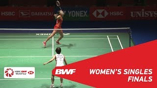 【Video】Nozomi OKUHARA VS Carolina MARIN, chung kết DAIHATSU YONEX Japan Mở 2018