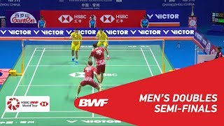 【Video】Kim ASTRUP・Anders Skaarup RASMUSSEN VS CHEN Hung Ling・WANG Chi-Lin, bán kết VICTOR China Open 2018