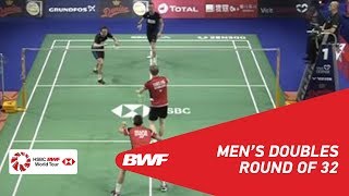 【Video】Mathias BOE・Carsten MOGENSEN VS Jelle MAAS・Robin TABELING, vòng 32 DANISA Đan Mạch Mở 2018