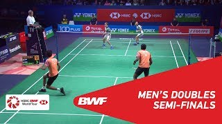 【Video】Marcus Fernaldi GIDEON・Kevin Sanjaya SUKAMULJO VS Satwiksairaj RANKIREDDY・Chirag SHETTY, bán kết YONEX French Open 2018