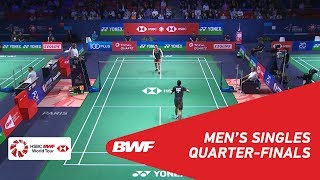 【Video】Kento MOMOTA VS KIDAMBI Srikanth, tứ kết YONEX French Open 2018