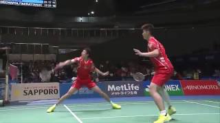 【Video】LI Junhui・LIU Yuchen VS Mathias BOE・Carsten MOGENSEN, tứ kết YONEX Mở Nhật Bản