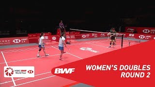 【Video】Misaki MATSUTOMO・Ayaka TAKAHASHI VS DU Yue・LI Yinhui, khác Vòng chung kết giải đấu HSBC BWF World 2018