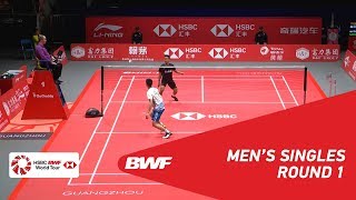 【Video】CHOU Tien Chen VS Anthony Sinisuka GINTING, khác Vòng chung kết giải đấu HSBC BWF World 2018
