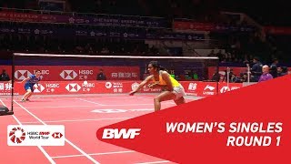 【Video】Akane YAMAGUCHI VS PUSARLA V. Sindhu, khác Vòng chung kết giải đấu HSBC BWF World 2018