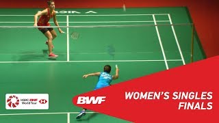 【Video】Ratchanok INTANON VS Carolina MARIN, chung kết Thạc sĩ Malaysia PERODUA 2019