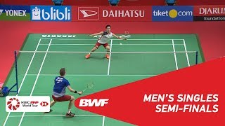 【Video】Kento MOMOTA VS Viktor AXELSEN, bán kết DAIHATSU Indonesia Masters 2019