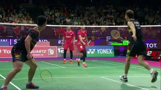 【Video】LIU Cheng・ZHANG Nan VS Mohammad AHSAN・Rian Agung SAPUTRO, chung kết TỔNG BWF Giải vô địch thế giới 2017