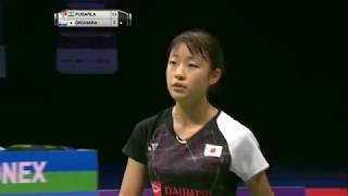 【Video】PUSARLA V. Sindhu VS Nozomi OKUHARA, chung kết TỔNG BWF Giải vô địch thế giới 2017