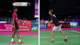 【Video】KIDAMBI Srikanth VS Lucas CORVEE, vòng 32 TỔNG BWF Giải vô địch thế giới 2017