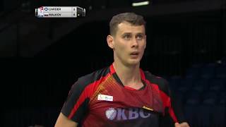 【Video】Matthew CARDER VS Vladimir MALKOV, vòng 64 TỔNG BWF Giải vô địch thế giới 2017