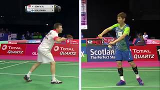 【Video】SON Wan Ho VS Kalle KOLJONEN, vòng 64 TỔNG BWF Giải vô địch thế giới 2017