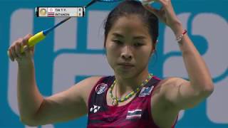 【Video】TAI Tzu Ying VS Ratchanok INTANON, khác Vòng chung kết World Superseries ở Dubai World 2017