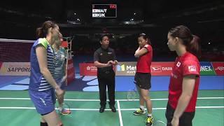 【Video】Misaki MATSUTOMO／Ayaka TAKAHASHI VS KIM Ha Na／KONG Hee Yong, chung kết DAIHATSU YONEX Japan Open