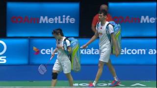 【Video】ZHENG Siwei／CHEN Qingchen VS LU Kai／HUANG Yaqiong, chung kết CELCOM AXIATA Malaysia Open