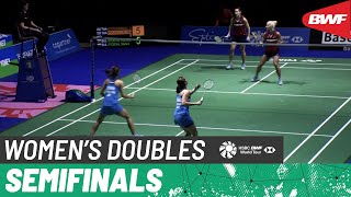 【Video】Gabriela STOEVA／Stefani STOEVA VS Jongkolphan KITITHARAKUL／Rawinda PRAJONGJAI, bán kết YONEX Swiss Open 2021 