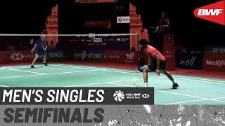 【Video】KIDAMBI Srikanth VS Anders ANTONSEN, bán kết Indonesia Masters 2021 