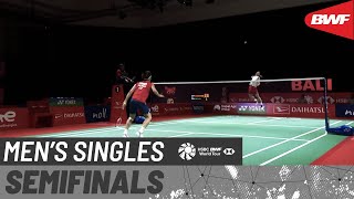 【Video】Kento MOMOTA VS CHOU Tien Chen, bán kết Indonesia Masters 2021 