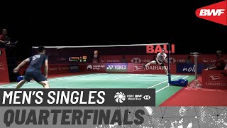 【Video】Kunlavut VITIDSARN VS Anders ANTONSEN, tứ kết Indonesia Masters 2021 