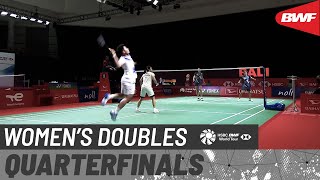 【Video】Puttita SUPAJIRAKUL／Sapsiree TAERATTANACHAI VS Greysia POLII／Apriyani RAHAYU, tứ kết Indonesia Masters 2021 