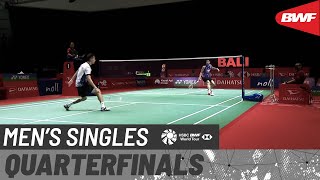 【Video】CHOU Tien Chen VS NG Ka Long Angus, tứ kết Indonesia Masters 2021 