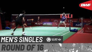 【Video】PRANNOY H. S. VS Viktor AXELSEN, vòng 16 Indonesia Masters 2021 