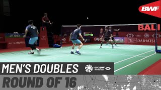 【Video】Muhammad Shohibul FIKRI／Bagas MAULANA VS Sze Fei GOH／Nur IZZUDDIN, vòng 16 Indonesia Masters 2021 