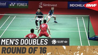 【Video】LEE Yang／WANG Chi-Lin VS Sze Fei GOH／Nur IZZUDDIN, vòng 16 Indonesia mở rộng 2021