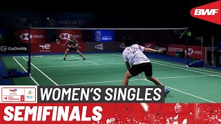 【Video】TAI Tzu Ying VS HE Bingjiao, bán kết Giải vô địch thế giới BWF 2021