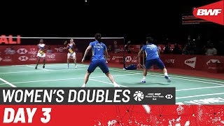 【Video】Pearly Koong Le TAN／Muralitharan THINAAH VS Greysia POLII／Apriyani RAHAYU, khác Vòng chung kết HSBC BWF World Tour 2021