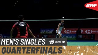 【Video】CHOU Tien Chen VS Jonatan CHRISTIE, tứ kết Giải vô địch cầu lông toàn nước Anh mở rộng YONEX 2022