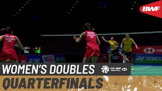 【Video】Jongkolphan KITITHARAKUL／Rawinda PRAJONGJAI VS ZHANG Shuxian／YU Zheng, tứ kết Giải vô địch cầu lông toàn nước Anh mở rộng