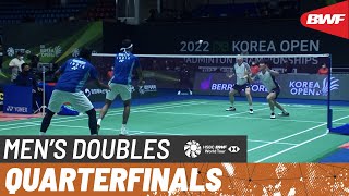 【Video】Min Hyuk KANG／SEO Seung Jae VS Satwiksairaj RANKIREDDY／Chirag SHETTY, tứ kết Giải vô địch cầu lông Hàn Quốc mở rộng 2022