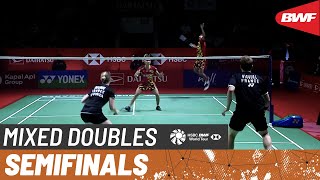【Video】Thom GICQUEL／Delphine DELRUE VS Supak JOMKOH／Supissara PAEWSAMPRAN, bán kết Indonesia Masters 2022