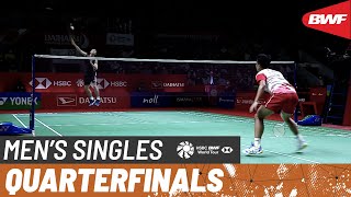 【Video】Anthony Sinisuka GINTING VS LEE Zii Jia, tứ kết Indonesia Masters 2022