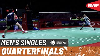 【Video】Lakshya SEN VS CHOU Tien Chen, tứ kết Indonesia Masters 2022