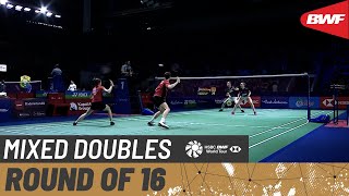 【Video】Thom GICQUEL／Delphine DELRUE VS Mark LAMSFUSS／Isabel HERTTRICH, vòng 16 Indonesia mở rộng 2022