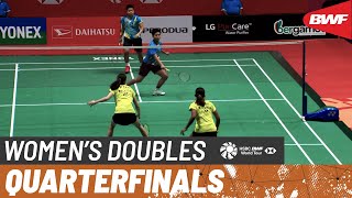 【Video】Pearly Koong Le TAN／Muralitharan THINAAH VS Apriyani RAHAYU／Siti Fadia Silva RAMADHANTI, tứ kết Malaysia Masters 2022