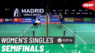【Video】Carolina MARIN VS Gregoria Mariska TUNJUNG, bán kết Madrid Tây Ban Nha Masters 2023