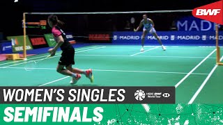 【Video】YEO Jia Min VS PUSARLA V. Sindhu, bán kết Madrid Tây Ban Nha Masters 2023