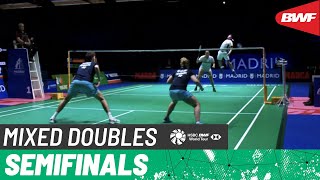 【Video】Praveen JORDAN／Melati Daeva OKTAVIANTI VS Mathias THYRRI／Amalie MAGELUND, bán kết Madrid Tây Ban Nha Masters 2023