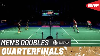 【Video】Takuro HOKI／Yugo KOBAYASHI VS HE Jiting／ZHOU Haodong, tứ kết Giải vô địch cầu lông YONEX All England Open 2023