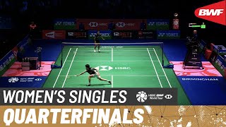 【Video】CHEN Yufei VS Gregoria Mariska TUNJUNG, tứ kết Giải vô địch cầu lông YONEX All England Open 2023