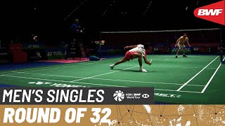【Video】KIDAMBI Srikanth VS Toma Junior POPOV, vòng 32 Giải vô địch cầu lông YONEX All England Open 2023